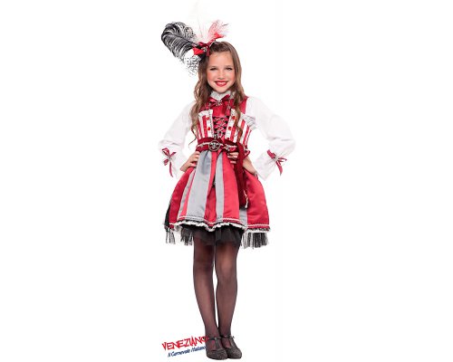 Costume di carnevale ANGELICA LA BUCANIERA BABY